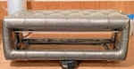 Vintage 1970S Plush Silver Sparkle Naugahyde Amp Head Cabinet Tuck & Roll. Price: $275.00.