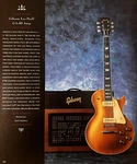 Gibson Les Paul & GA-40 Amp Photo Print Ad, Route 66 Guitars Used. Price: $29.95.