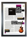 Laney HC25R Hardcore Combo - Epiphone Emperor Regent Framed Guitar Magazine Page. Price: $15.99.
