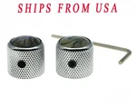 Kaish 2X Abalone Top Chrome Guitar Dome Knobs For Telecaster Bass New. Price: $13.98.