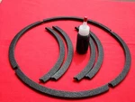12" Hard Foam Speaker Gasket For Celestion, Jbl Kit. Parts New. Price: $22.25.