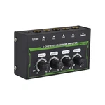 Btuty 4 Channel Headphone Amplifier Stereo Mini Audio DC12V Adapter New. Price: $56.10.