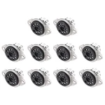 Meccanixity 10 Pcs 9PIN Tube Bakelite Socket,vacuum 28MM, Black New. Price: $23.79.