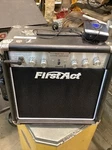 First Act M2A-110 Guitar Amplifier W/#32-1257 Wireless Lapel Microphone W/trans Used. Price: $65.00.