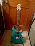 Prs Paul Reed Smith Custom 24-08 Electric Guitar (with Gig Bag)turquoise Used. Price: $599.00.