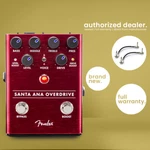 Fender Santa Ana Dual Channel Fet Overdrive Guitar Effects Pedal New. Price: $314.99.