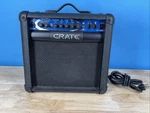 Crate XT15R Guitar Amplifier 3-BAND Eq 8" Speaker Reverb Rca Inputs Tested/works Used. Price: $44.99.