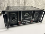 Peavy CS-800 Commercial Series Power Amplifier, 800W (400W Ohm Per Channel) Used. Price: $350.00.