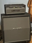 1990S Rivera Knucklehead 55 Amp With 4X12 Slant K412T Cab Used. Price: $2150.00.