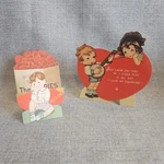 2 Valentine Cards Boy & Girl Banjo Just Know One Tune Berries 1930S Usa Made Unspecified. Price: $8.99.