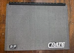 Crate GFX-65 Dsp Guitar Cabinet Grill Screen Badge Super Nice For. Price: $50.00.